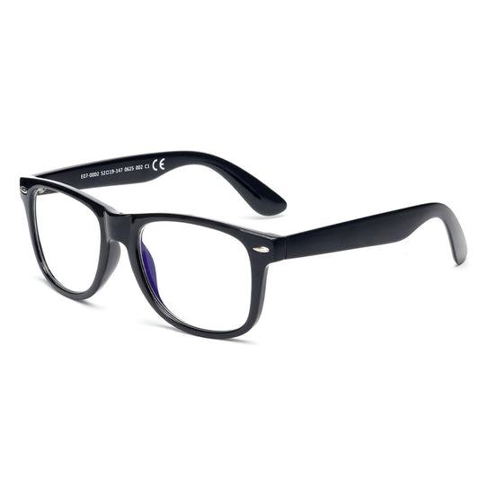 Eyedigo Blue Cut lenses X Shiny blackBlue Cut Computer Glasses - E08-0055 1