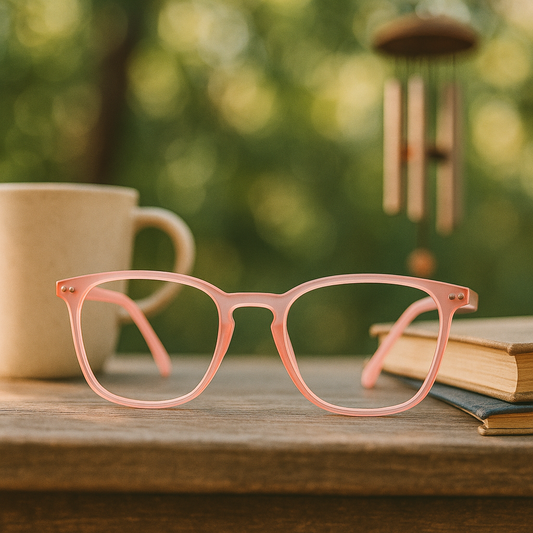 Blue Cut lenses X Matte pinkBlue Cut lenses X Matte pink