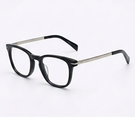 Black Rectangle BlueBlock Screen Glasses for Unisex E05-0011-2